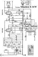 ITT K34w-munchen-ac-receiver - Schematic - Manual 